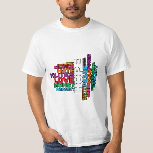 Mensenwolken T-shirt (Voorkant)
