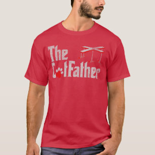 Menshe Kat Vader Grappige Kat Papa Vrouwelijke Vad T-shirt