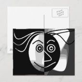 MENSHEID BRIEFKAART (Voorkant / Achterkant)