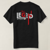 Menshirt – The Legend | All Original Graphic Tee T-shirt (Design achterkant)