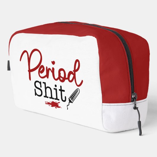 Menstruatie Citaat Toilettasje (Rechterhoek)