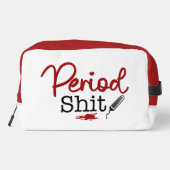 Menstruatie Citaat Toilettasje (Achterkant)