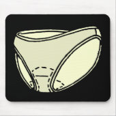 MENSTRUELPADS IN ONDERWARE MUISMAT (Voorkant)