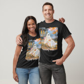 Mentaal ben ik hier Funny Ghost Herfst T-shirt (Unisex)