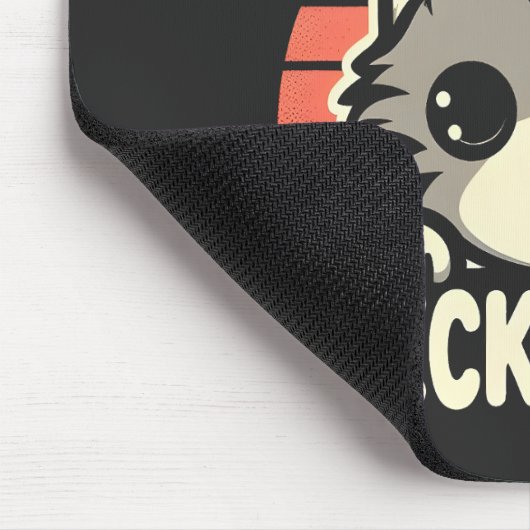 Mentaal Checked Out Grappige Kat Moeder Leven voor Muismat (Hoek)