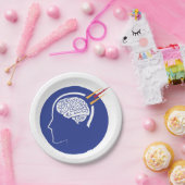 mentaal concept papieren bordje (Feest)