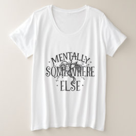 MENTAAL ERGENS ANDERS - Vintage Streetwear Grote Maat T-shirt