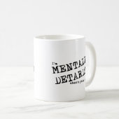 Mentaal Gehandicapt Grappige Mok Humor (Voorkant rechts)