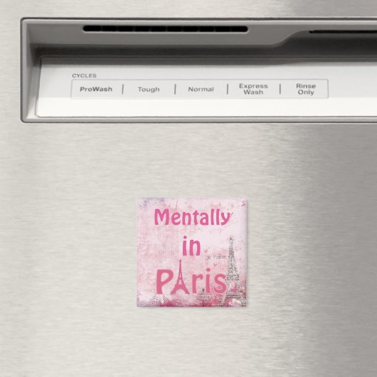 Mentaal in Paris Magnet (Insitu (Vaatwasser))