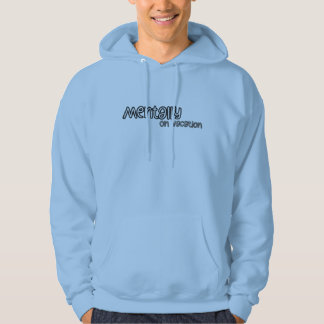 Mentaal Op Vakantie – Minimaal Grappige Mentale Ge Hoodie