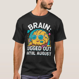 Mentaal op zomervakantie - Brain Off Duty T-shirt