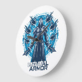 Mental Armor - Hoodie Warrior Figuur Grote Klok (Hoek)