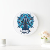 Mental Armor - Hoodie Warrior Figuur Grote Klok (Huis)