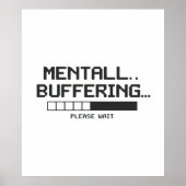 Mental Buffer Loading Screen Poster (Voorkant)