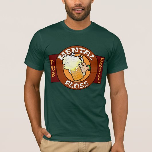 Mental Floss Pub & Grill T-shirt (Voorkant)