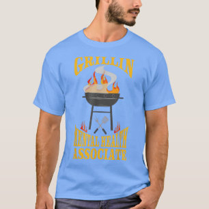 Mental Health Associate Bbq Grill Smoker & Barbecu T-shirt