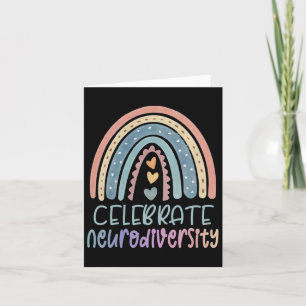 Mental Health Autism Awar Celebrate Neurodiversity Kaart