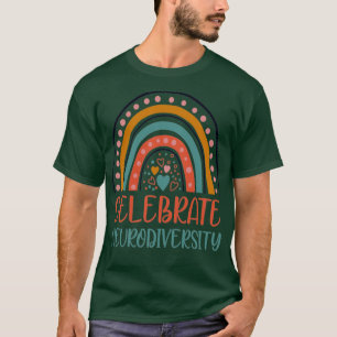 Mental Health Autism Awar Celebrate Neurodiversity T-shirt