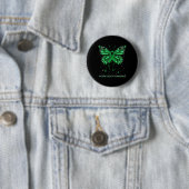 Mental Health Awareness Butterfly Ronde Button 5,7 Cm (In situ)