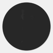 Mental Health Awareness Cat Semicolon Shirt_ Cat L Ronde Sticker (Voorkant)