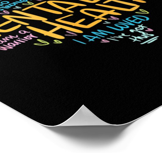 Mental Health Awareness Depression Poster (Hoek)