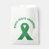 Mental Health Awareness Green Ribbon Bedankzakje (Voorkant)