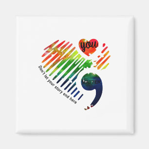 Mental Health Awareness Maand Cadeaus Magneet