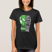 Mental Health Awareness Mental Illness Warrior T-shirt (Voorkant)