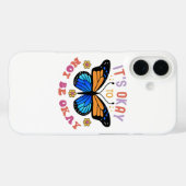 Mental Health Awareness Monarch Butterfly Case-Mate iPhone Case (Achterkant (horizontaal))