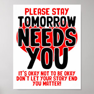Mental Health Awareness Month voor mensen met een Poster