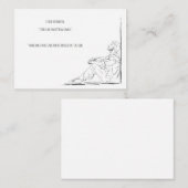 Mental Health Awareness Note Kaart Notitiekaartje (Voorkant / Achterkant)