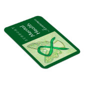 Mental Health Awareness Ribbon Angel Custom Magnet Magneet (Rechterzijde)