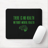 Mental Health Awareness Shirt - Groen Einde De Sti Muismat (Met muis)