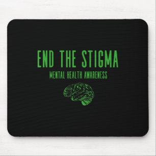 Mental Health Awareness Shirt - Groen Einde De Sti Muismat
