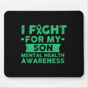 Mental Health Awareness Shirt - Ik vecht voor mijn Muismat
