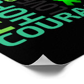 Mental Health Awareness Shirt Motivatie Liefde Su Poster (Hoek)