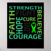 Mental Health Awareness Shirt Motivatie Liefde Su Poster (Voorkant)