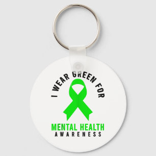 Mental Health Awareness Shirt - Wereldwijde geeste Sleutelhanger