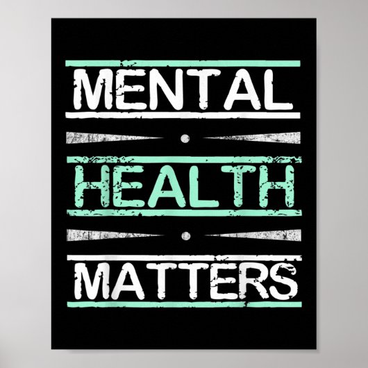 Mental Health Awareness Stigma Poster (Voorkant)