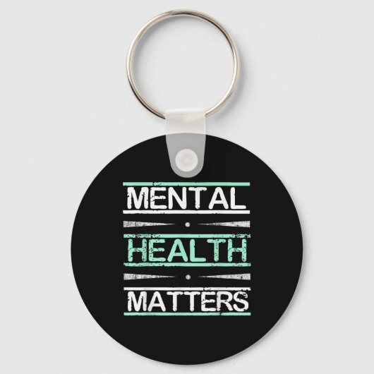 Mental Health Awareness Stigma Sleutelhanger (Voorkant)