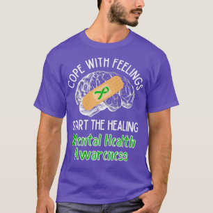 Mental Health Awareness Therapist Psychology T-shirt