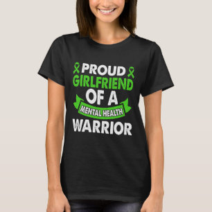 Mental Health Awareness Vriendin Warrior Mental T-shirt