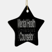 Mental Health Counselor Extraordinaire Keramisch Ornament (Rechts)