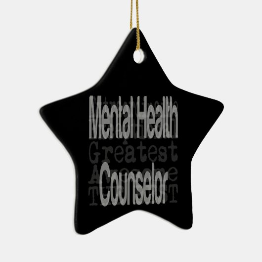 Mental Health Counselor Extraordinaire Keramisch Ornament (Rechts)