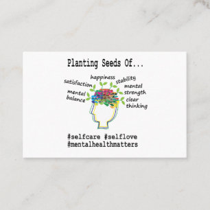 Mental Health Counselor Visitekaartje