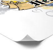 Mental Health Cross en Heart Poster (Hoek)