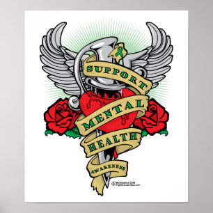 Mental Health Dagger Poster