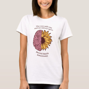 Mental Health Day Mental Health Bewustheid T-shirt