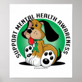 Mental Health Dog Poster (Voorkant)