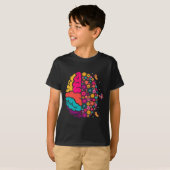 Mental Health Floral Brain Depression Awareness Co T-shirt (Voorkant volledig)